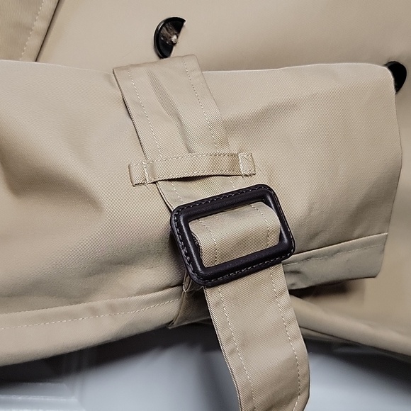 LEVI'S BELTED LONG TRENCH COAT WOMENS XS NWT - Picture 10 of 15